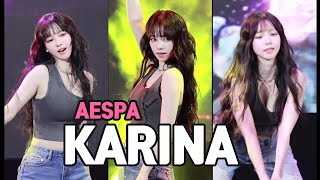 AESPA KARINA 에스파 카리나 KPOP FanCam 직캠 CAM karina aespa [upl. by Bahr]