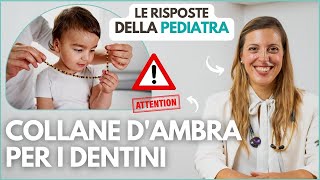 COLLANE DAMBRA PER I DENTINI DEL NEONATO  Sì o No [upl. by Ahsetra589]