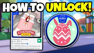 THE HUNT LIVETOPIA Roblox The Hunt [upl. by Wall593]