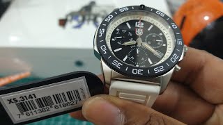 Luminox XS3141 Pacific Diver Chronograph White [upl. by Gerius889]