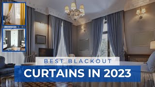 Best Blackout Curtains in 2023  Best Blackout Curtains for Bedroom Nursery Home Theatre [upl. by Emmuela]