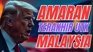 😳 BERAT Amaran Terakhir US kepada MALAYSIA Apa jawapan PMX [upl. by Mike]