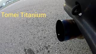 Tomei Titanium vs Kakimoto RB26 GTR [upl. by Eckblad332]