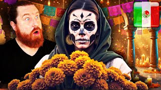 Probando Comida del Dia de Muertos 🏵️💀 diademuertos [upl. by Woodsum693]