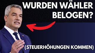 ÖVP bricht Wahlversprechen nun doch Steuererhöhungen [upl. by Leonid393]