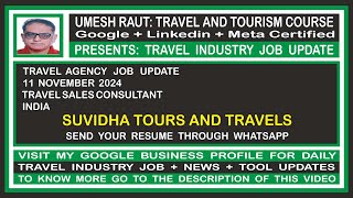 Suvidha Tours And Travels [upl. by Nnayllas]