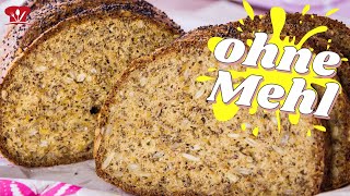 Das beste LOW CARB BROT 🍞 das du je essen wirst I ChiaLeinsamenHüttenkäseBrot Rezept [upl. by Marlyn]