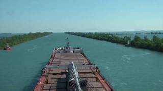 Great Lakes Sailing  StClair amp Detroit Rivers HD timelapse [upl. by Ettigdirb]