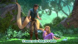 Tangled  Something that I want  music video  lyrics on screen [upl. by Masera154]