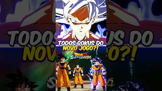 Todos os Goku do Novo Jogo de Dragon Ball ðŸ‘€ðŸ”¥ Sparking Zero [upl. by Nwaf]