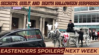 10 EastEnders Spoilers Secrets Guilt and Halloween Surprises Oct 2831 2024 [upl. by Ailedamla]