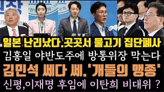 김민석 x들의 맹종 쎄다국힘 이렇게 솔직해도 되나 일본 난리났다해외언론도 의혹제기 [upl. by Sirrad]