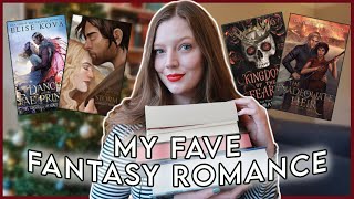 The Best FANTASY ROMANCE Books I Read This Year 🌹 [upl. by Filbert]