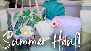 SUMMER SHOP WITH ME AND HAUL 2023  HOME DECOR SUMMER FAVORITES BEAUTY🐚🫧 [upl. by Oihsoy]