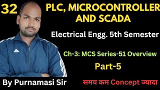 32 PLC MICROCONTROLLER amp SCADA  Ch3  MCS Series51 Overview PolytechnicPathshala [upl. by Johannessen]