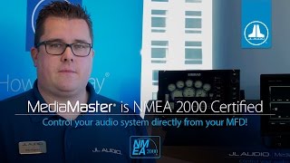 JL Audio MediaMaster NMEA 2000 Compatibility Demonstration [upl. by Dynah326]