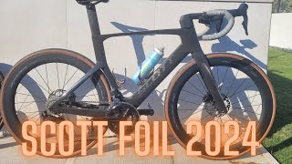 Review 2024 SCOTT FOIL RC  new Shimano 105 12 Speed [upl. by Irwinn]