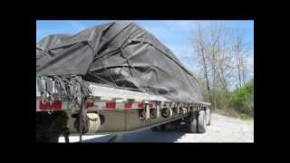 Trucker 101 tip 12 Tarping My Load [upl. by Sacha]