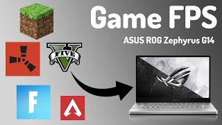 ASUS ROG Zephyrus g14 RTX 3060 Gaming Overview [upl. by Guzel]