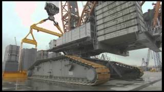 Liebherr Ehingen LR13000 First Lift [upl. by Sidoney]