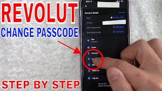 ✅ How To Change Revolut Passcode 🔴 [upl. by Karub]