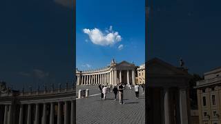 St Peter’s Basilica a breathtaking sight in Vatican City 🏛️ StPeters Vatican [upl. by Neenwahs]