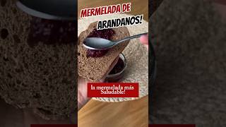 😍Mermelada de ARÁNDANOS 🫐 mermeladacasera arandanos nutricion shortsrecetas recetassaludables [upl. by Elagibba]