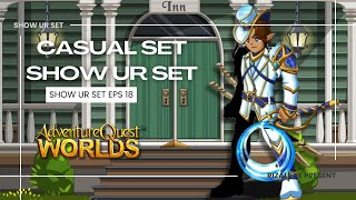 AQW SHOW UR SET  CASUALLETSGOOO EPS 18 Hai guys im back [upl. by Jarv]