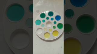 Colormixing water color art colormixing painting drawing clayclayart shorts [upl. by Zeculon90]