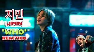 지민 Jimin Who Official MV REACTION [upl. by Rand121]