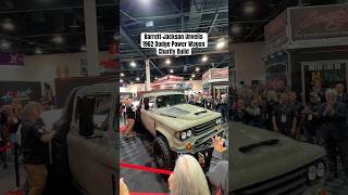 BarrettJackson unveils their charity 1962 Dodge Power Wagon [upl. by Prudie373]