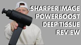 Sharper Image PowerBoost Deep Tissue Massager Review [upl. by Dorehs]