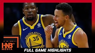 Golden State Warriors vs San Antonio Spurs Full Game Highlights  Week 3  2017 NBA Season [upl. by Abigale139]