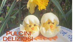 PULCINI DELIZIOSI PER PASQUA🐣🐣 Antipasti di Pasqua [upl. by Brink940]