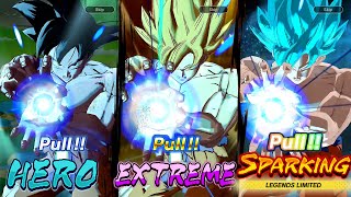 Dragon Ball Legends All Summoning Animations Meanings Explained  HD Widescreen dblegends [upl. by Oigimer]