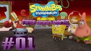 Lets Play Spogebob  Planktons fiese Robo Rache 01 Deutsch  Spongie ist zurück [upl. by Aylsworth42]