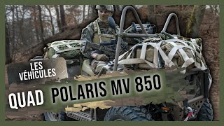 MOTEUR Le quad Polaris MV 850 [upl. by Nimzzaj]