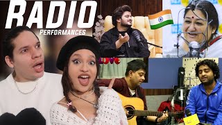 Artists need to learn this from India Latinos react to Viral Indian Singing in Radio amp Podcasts [upl. by Marou]