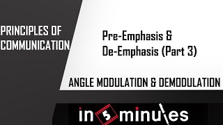 Module3Vid34Angle Modulation and DemodulationPre emphasis and de emphasis Part 3 [upl. by Judd]