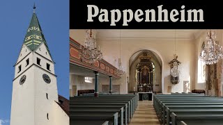 PAPPENHEIM WUG Evang Stadtkirche St Marien  Vollgeläut [upl. by Clyte]