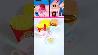 Baby Doll Kitchen Cart Food Cooking Toys shorts kitchen cooking [upl. by Agarhs]