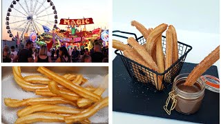 VOICI COMMENT FAIRE DES CHURROS🎡😋 [upl. by Brooke]