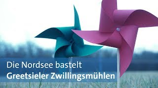 Windräder aus Papier basteln [upl. by Aicelet]