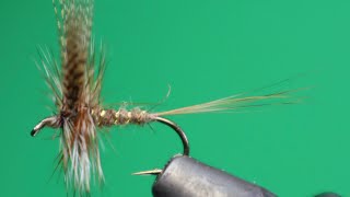 ATHERTON 5 DRY FLY  FLY TYING TUTORIAL [upl. by Allista]