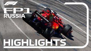 FP1 Highlights  2021 Russian Grand Prix [upl. by Sadie1]