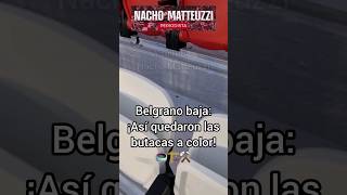 Obras en el Monumental ¡Así quedaron las butacas a color en la Belgrano baja 🏟🏗⚒️ [upl. by Doreen]