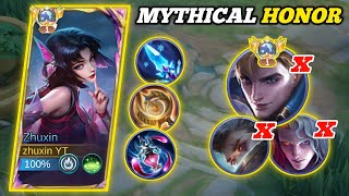 NEW HERO ZHUXIN Mythical Honor  ZHUXIN BEST BUILD AND EMBLEM MLBB🔥 zhuxinmlbb mlbb zhuxinyt [upl. by Adias]