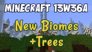 Minecraft Snapshot 13w36a  Amplified Biomes and Ice Fields [upl. by Atirrehs]