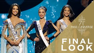 71st MISS UNIVERSE  Top 3 FINAL LOOK  Miss Universe [upl. by Kenay]