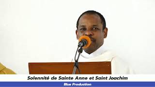 Vendredi 26 Juillet 2024Solennité de Sainte Anne et Saint Joachim [upl. by Ydnahs750]